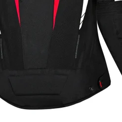 BELA SPRINTER WOMEN'S TEXTILE JACKET BLACK RED