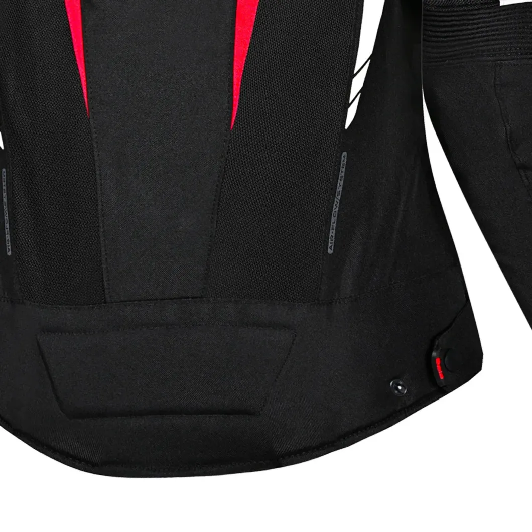 BELA SPRINTER WOMEN'S TEXTILE JACKET BLACK RED