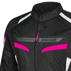 BELA SPRINTER WOMEN'S TEXTILE JACKET BLACK PINK