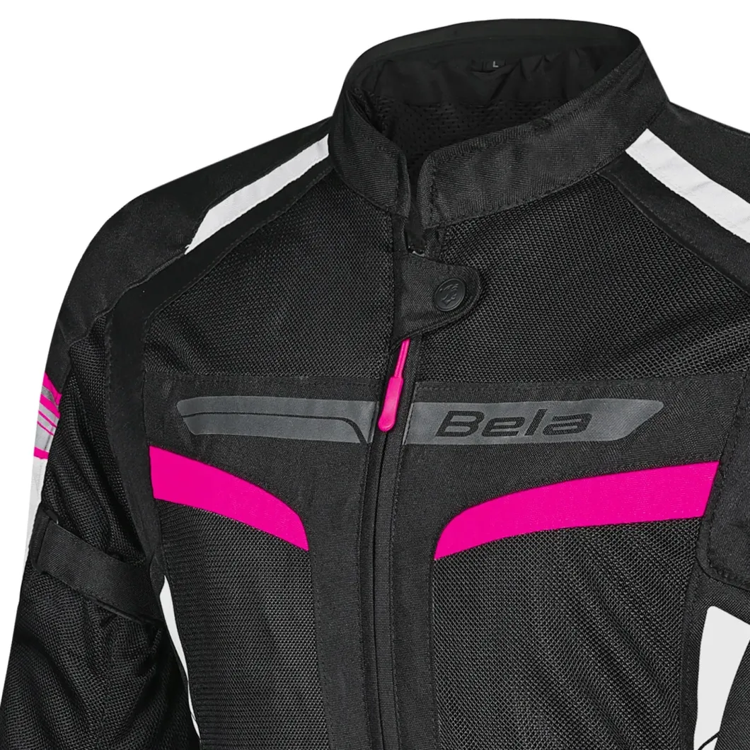BELA SPRINTER WOMEN'S TEXTILE JACKET BLACK PINK