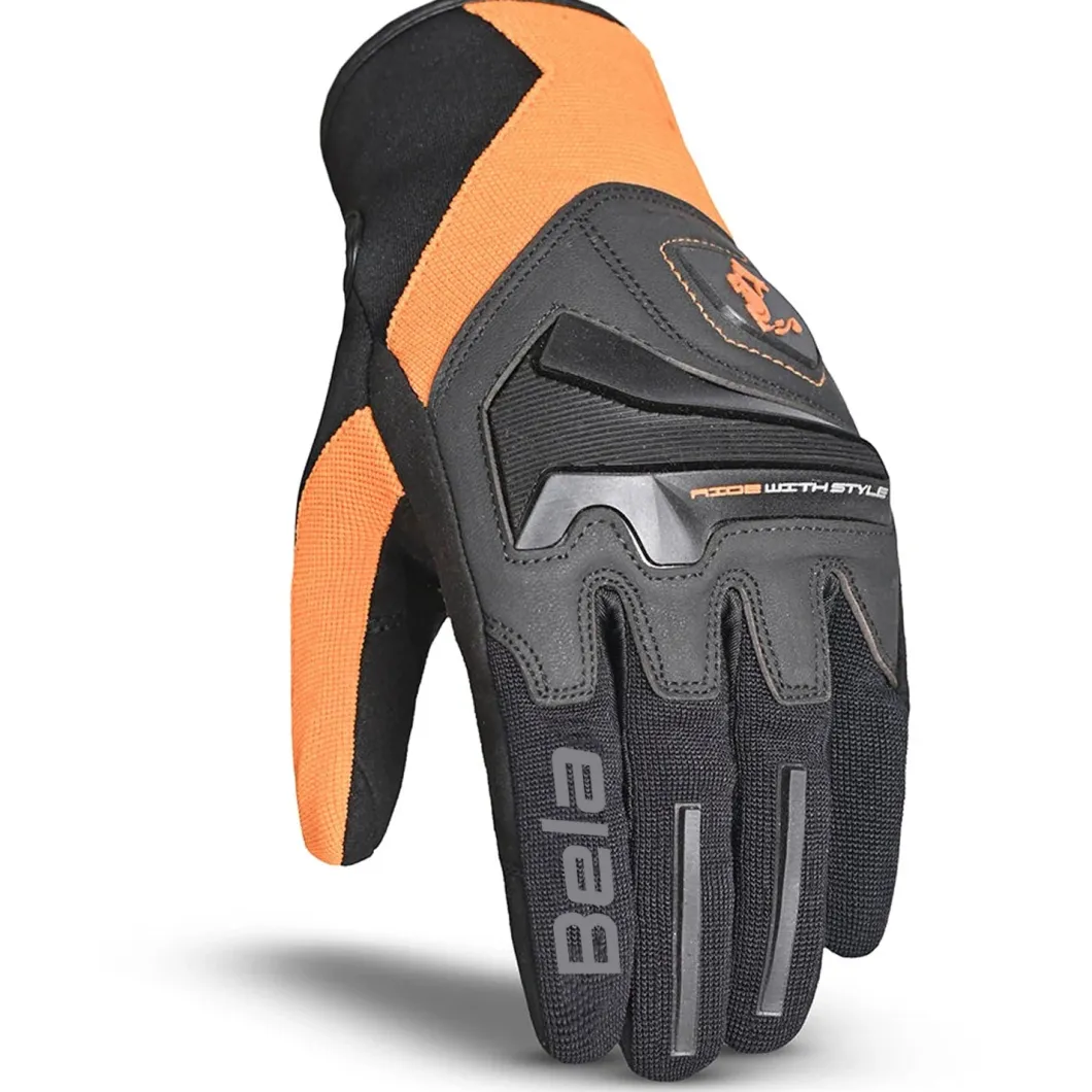 Bela - Star Fabric Glove Black/Orange