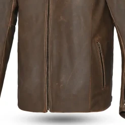 Bela Stark 4 Season Leather Jacket Brown/Beige