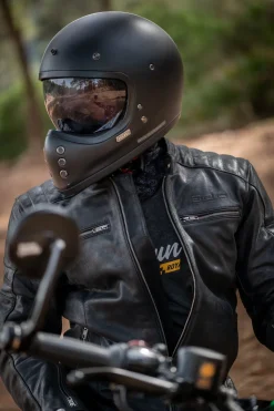BELA STARK 4 Season Leather Motorcycle Jacket