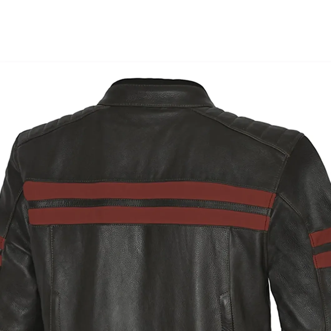 BELA STARK 4 Season Leather Motorcycle Jacket