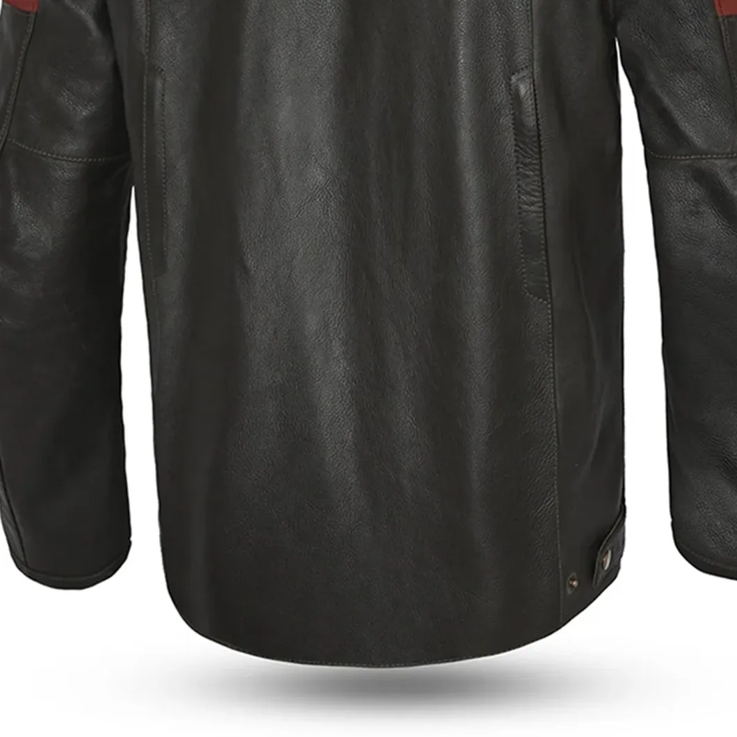 BELA STARK 4 Season Leather Motorcycle Jacket