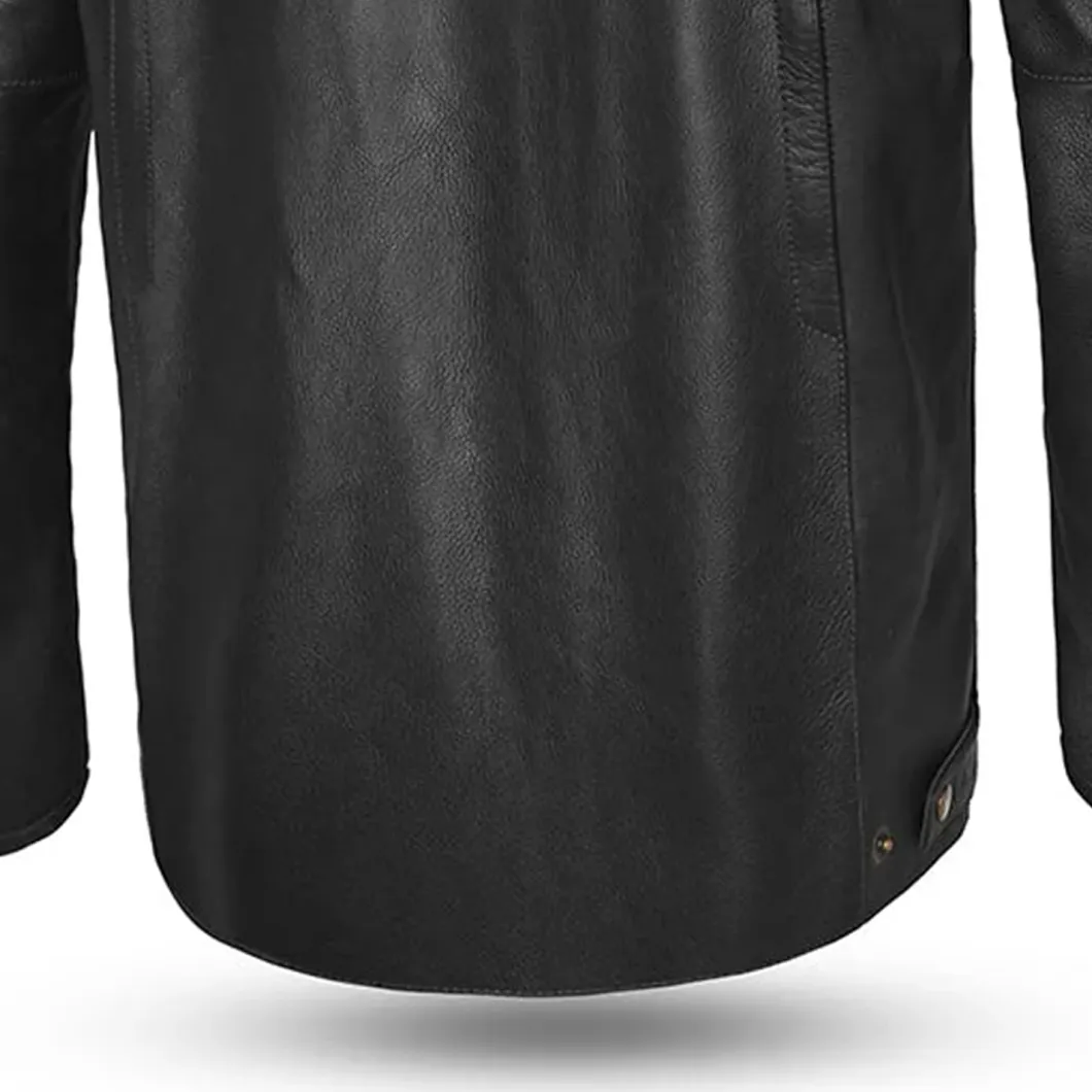 BELA Stark 4 Seasons Leather Jacket Black/Grey