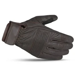 BELA Streeter Men's Summer Leather Gloves Brown