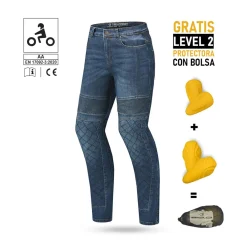 BELA STREET LADY CE APPROVED WOMEN'S TROUSERS BLUE JEANS