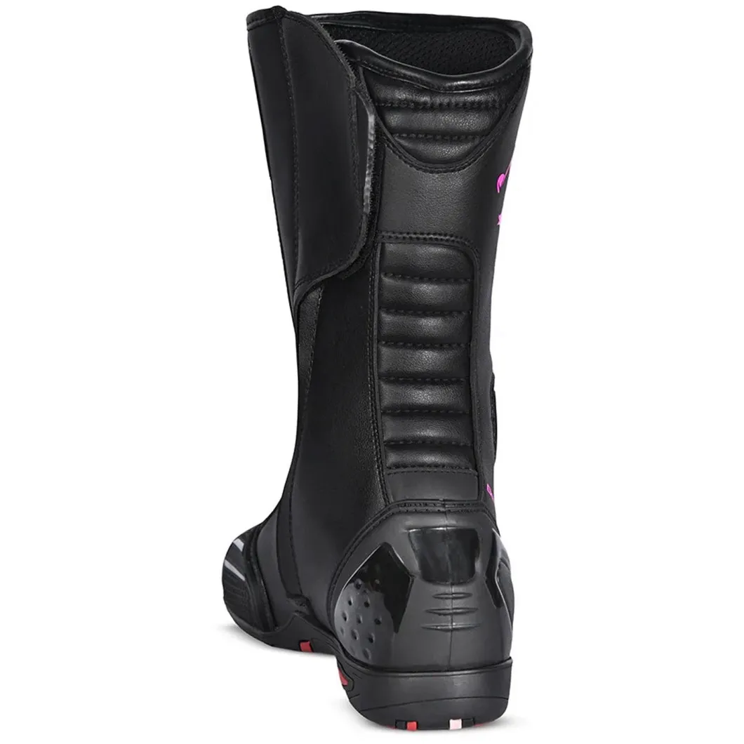 Bela Strip Lady Black Pink Racing Boots