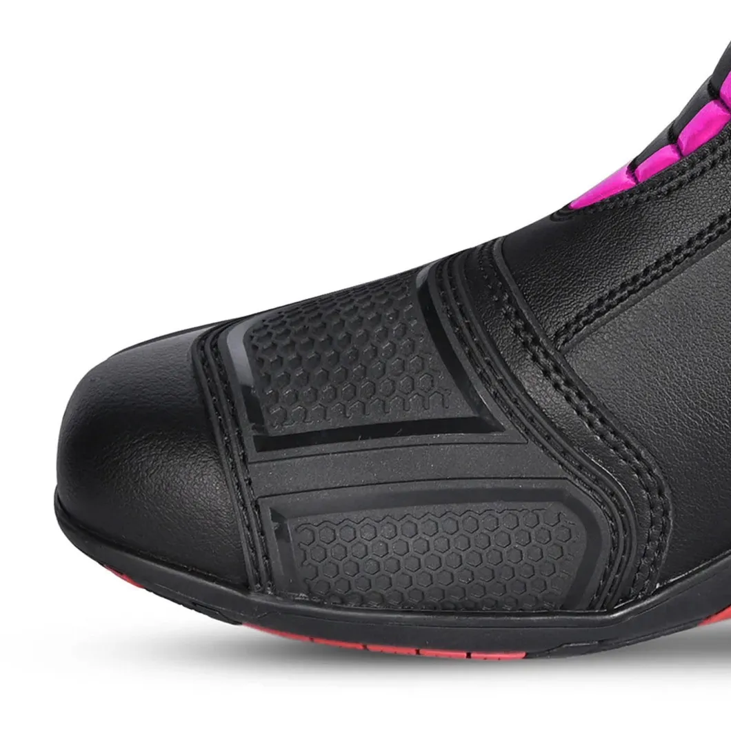 Bela Strip Lady Black Pink Racing Boots