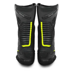 Bela Strip Sport Motorcycle Boots Black/Fluorescent Yellow