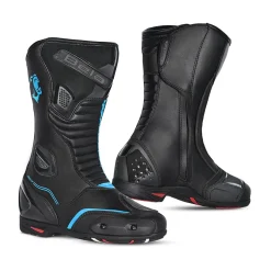 Bela Strip women's black/turquoise sports boots