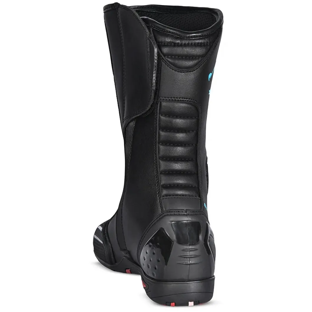 Bela Strip women's black/turquoise sports boots