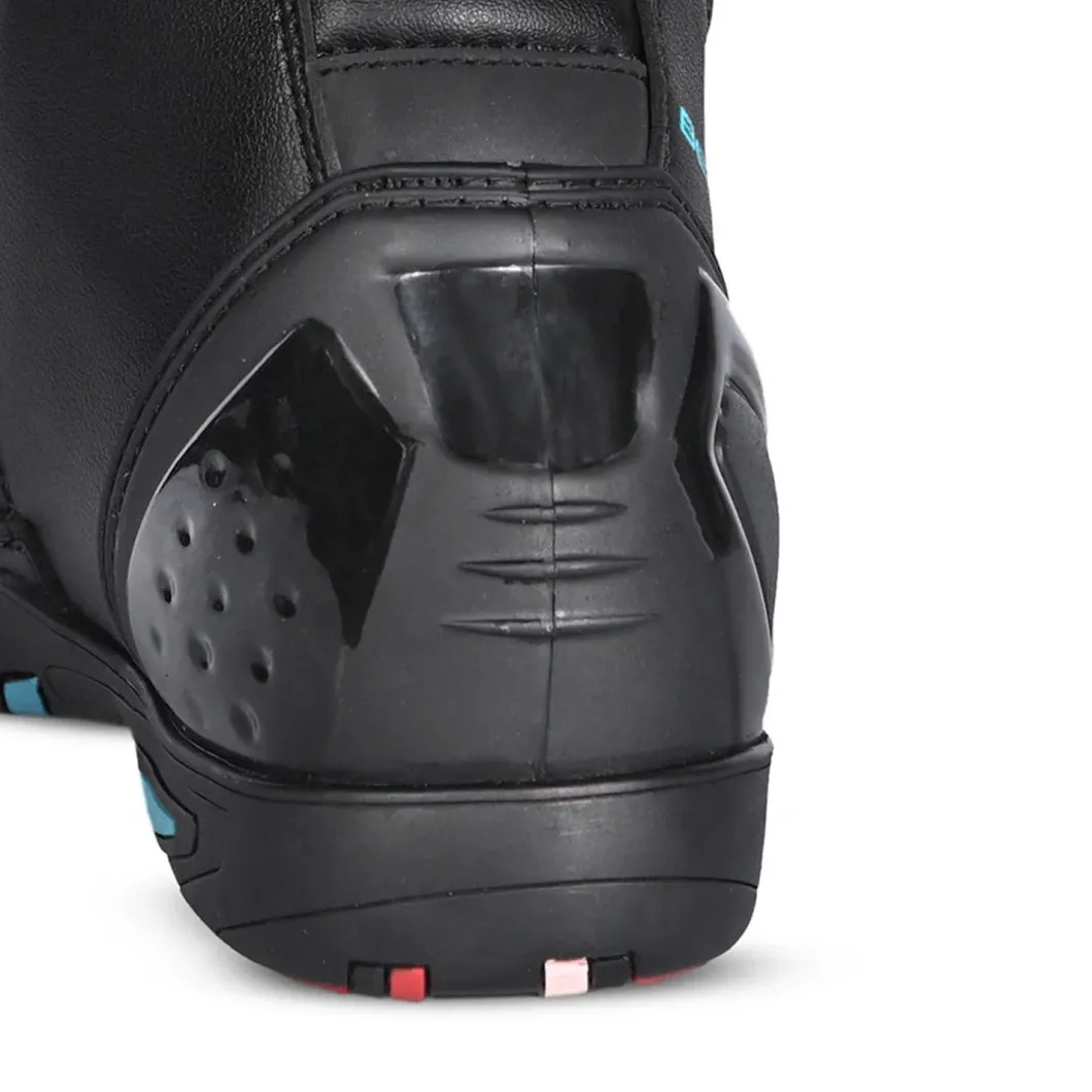 Bela Strip women's black/turquoise sports boots