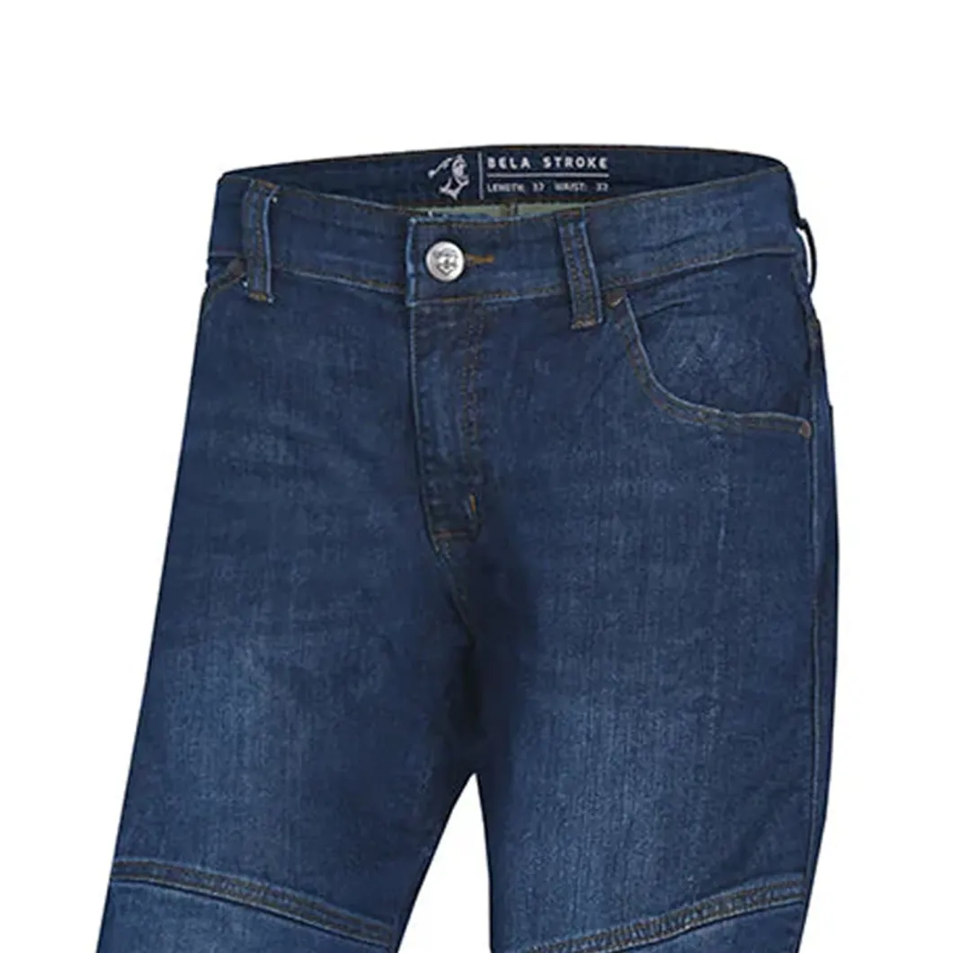 Bela - Stroke 30L Medium Blue Pants With Spray