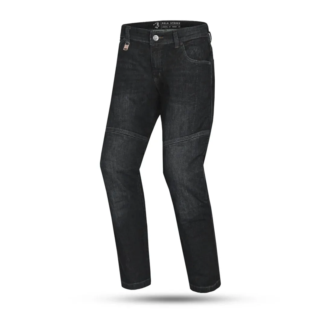 BELA - Stroke Pants 30L Black With Spray