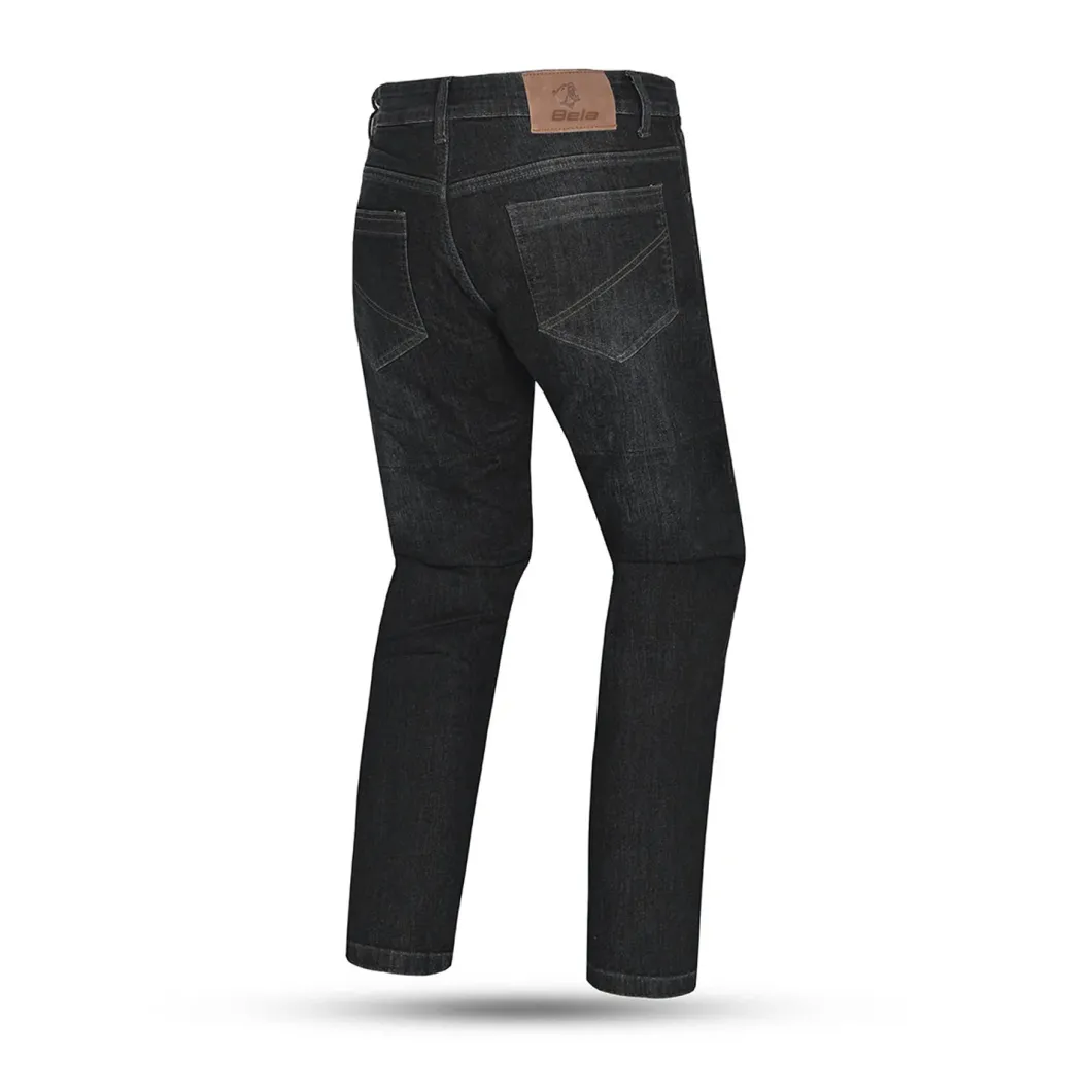 BELA - Stroke Pants 30L Black With Spray