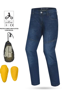 BELA Stroke Protective Motorcycle Pants Blue