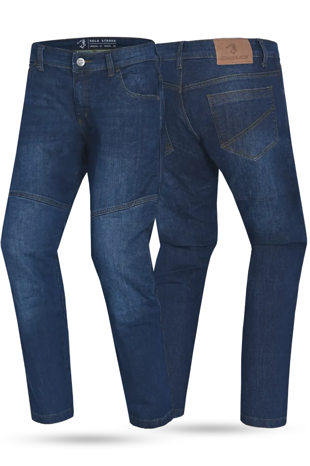 BELA Stroke Protective Motorcycle Pants Blue
