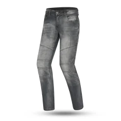 Bela Tom Jeans Moto for Men Light Grey