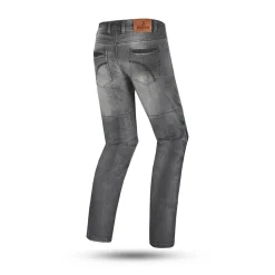 Bela Tom Jeans Moto for Men Light Grey