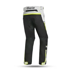 Bela Tour to Snow Men's Fabric Trousers Black / Anthracite / Ice / Fluorescent Yellow