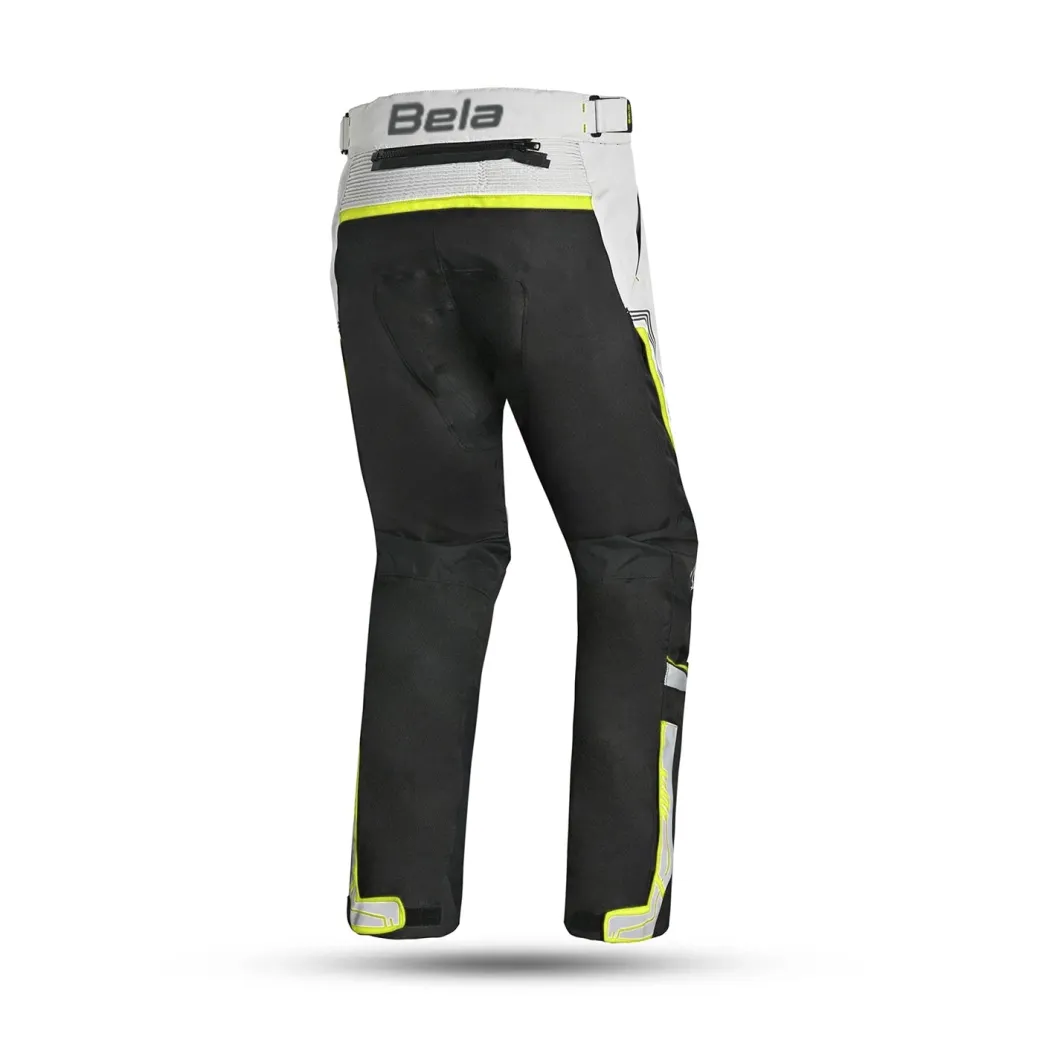 Bela Tour to Snow Men's Fabric Trousers Black / Anthracite / Ice / Fluorescent Yellow