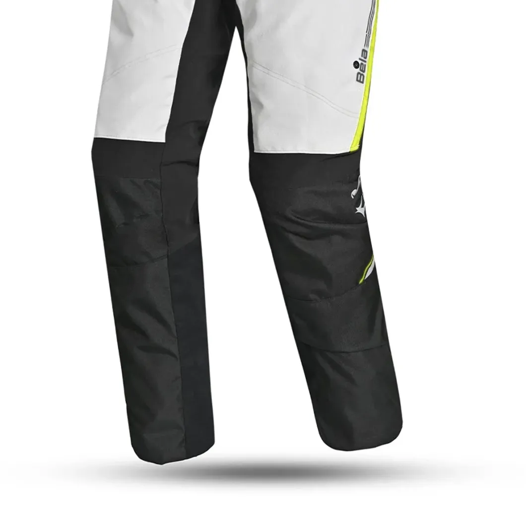 Bela Tour to Snow Men's Fabric Trousers Black / Anthracite / Ice / Fluorescent Yellow