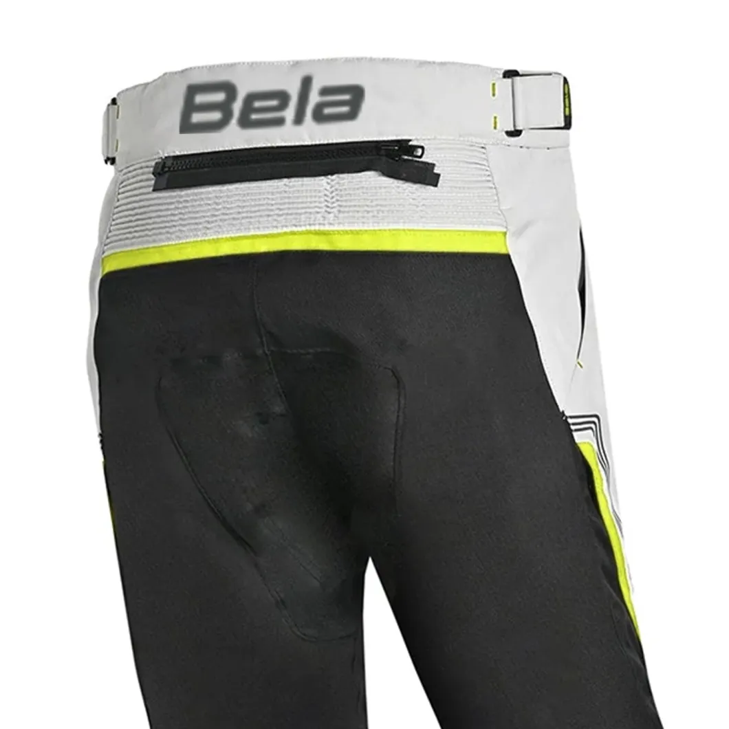 Bela Tour to Snow Men's Fabric Trousers Black / Anthracite / Ice / Fluorescent Yellow