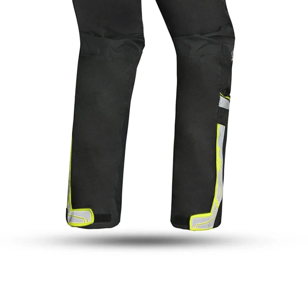 Bela Tour to Snow Men's Fabric Trousers Black / Anthracite / Ice / Fluorescent Yellow