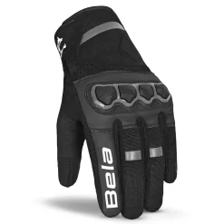 Bela Tracker Men's Winter Motorcycle Gloves Black/Grey