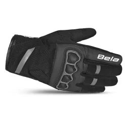 Bela Tracker Men's Winter Motorcycle Gloves Black/Grey