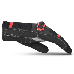 Bela Tracker Men's Winter Motorcycle Gloves Black/Red