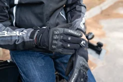 Bela Tracker Men's Winter Motorcycle Gloves Black/Red