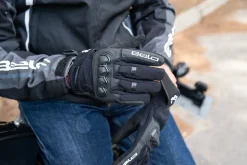 Bela Tracker Men Winter Motorcycle Gloves Black