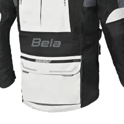 BELA Transformer 3 in 1 Men's Motorcycle Textile Jacket Ice/Black