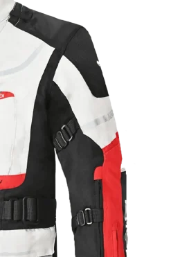 Bela Transformer 3in1 Touring Jacket Grey Black Red