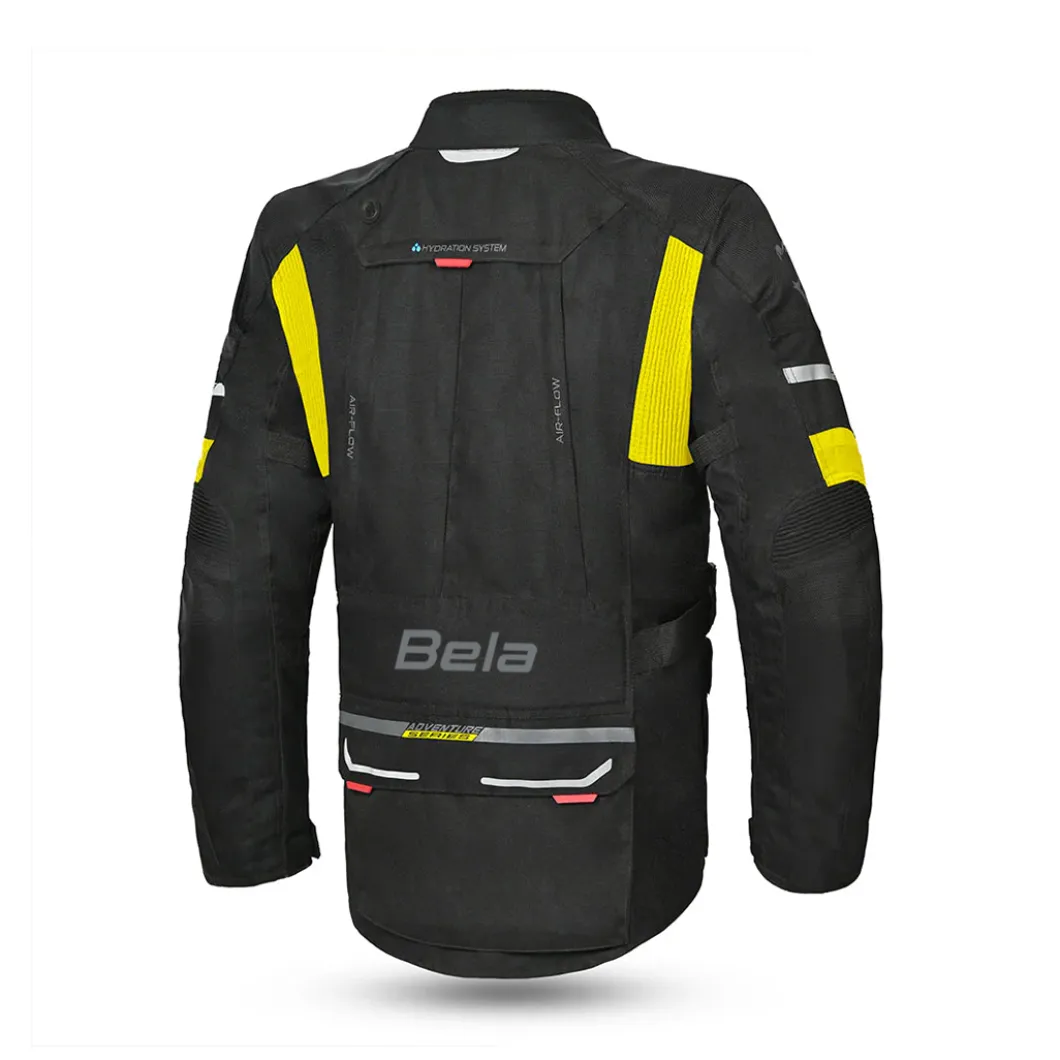 Bela Transformer 3-in-1 Touring Jacket Black / Fluorescent Yellow