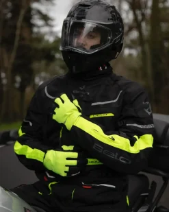 Bela Transformer 3-in-1 Touring Jacket Black / Fluorescent Yellow