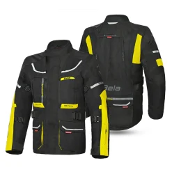Bela Transformer 3-in-1 Touring Jacket Black / Fluorescent Yellow