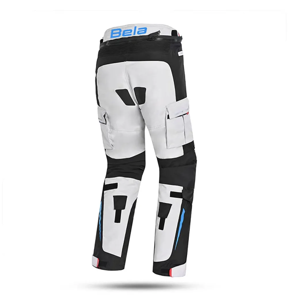 Bela Transformer Men's Motorcycle Pants Ice Black Blue