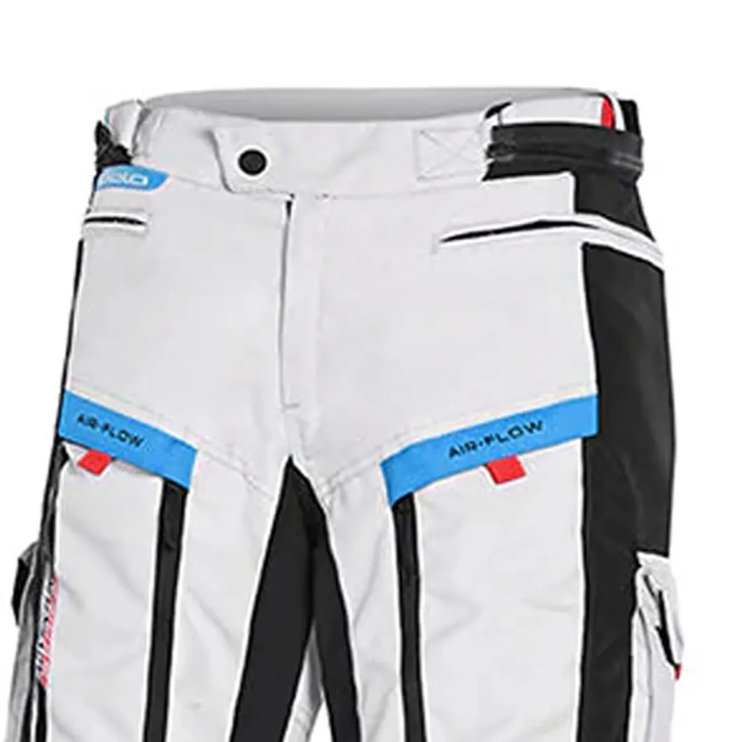 Bela Transformer Men's Motorcycle Pants Ice Black Blue