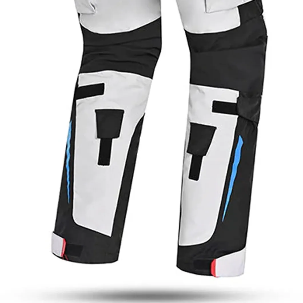 Bela Transformer Men's Motorcycle Pants Ice Black Blue