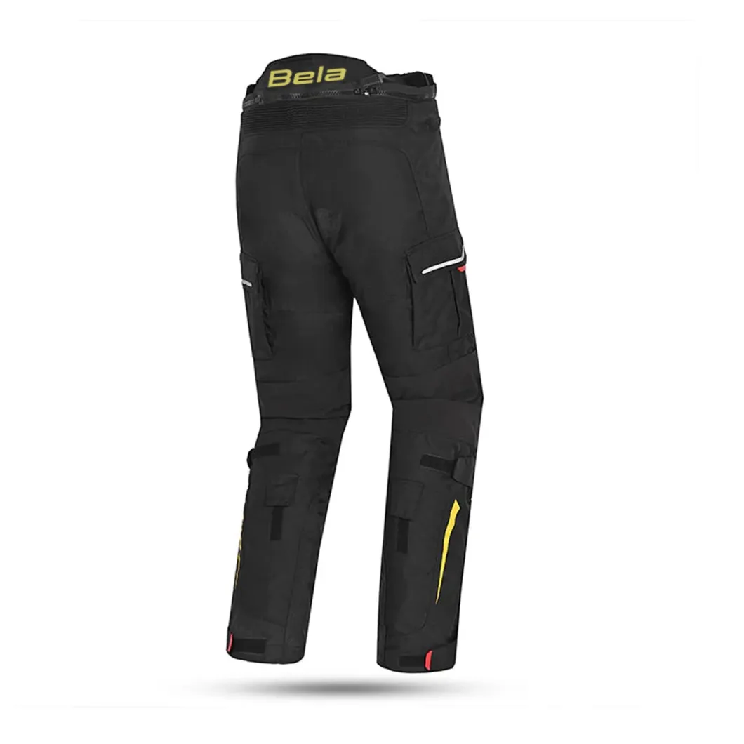 Bela Transformer Men's Motorcycle Pants Black Fluorescent Yellow