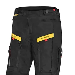 Bela Transformer Men's Motorcycle Pants Black Fluorescent Yellow