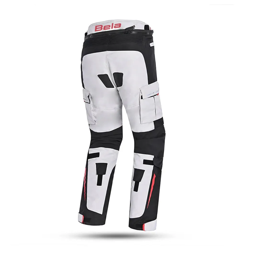 Bela Transformer Men's Motorcycle Pants Ice Black Red