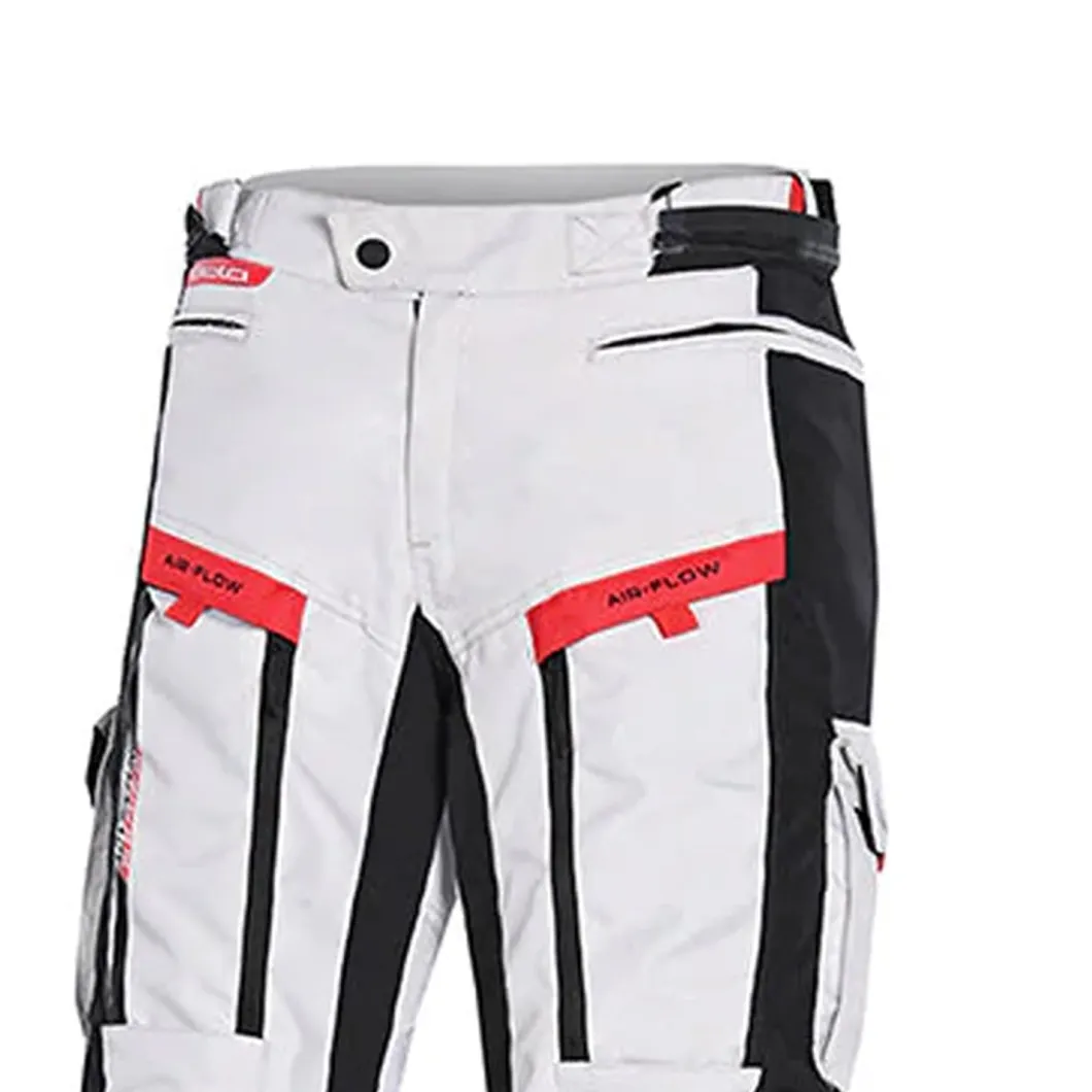 Bela Transformer Men's Motorcycle Pants Ice Black Red