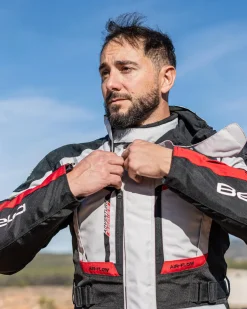 Bela Transformer Touring Jacket Grey / Black / Blue