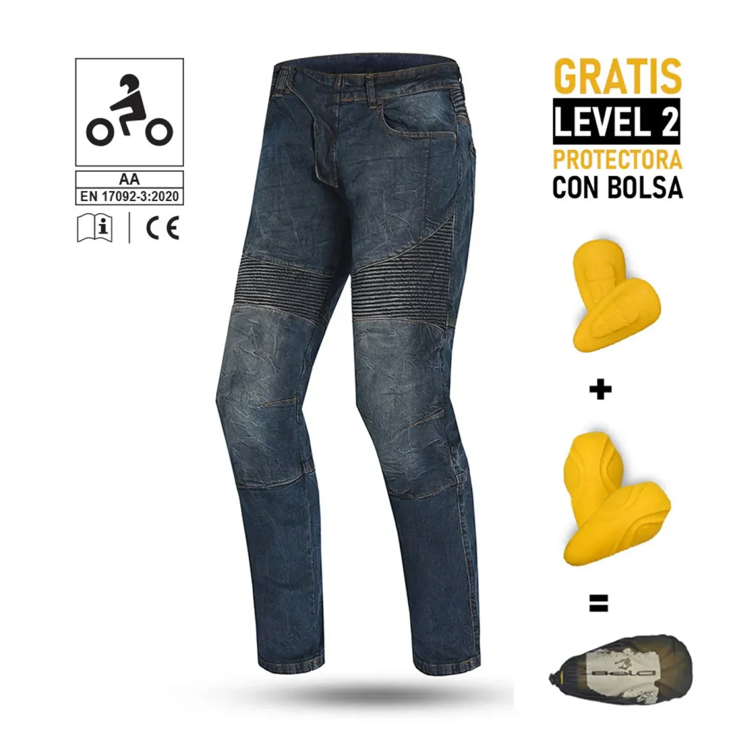 BELA Trophy Kevlar 34L Inner Seam Pants Blue