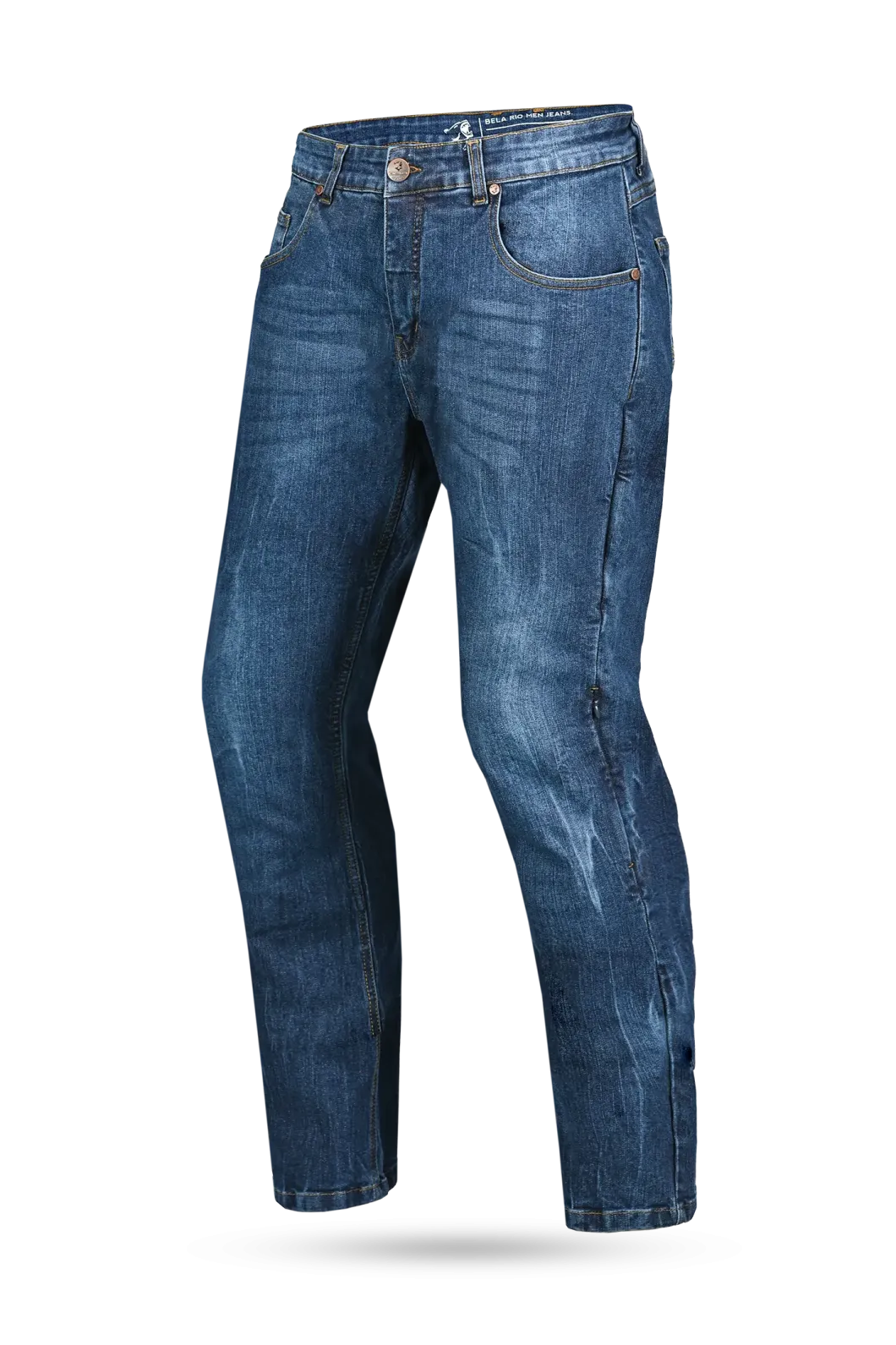 BELA - Trousers Rio 34L Tie & DY Light Blue